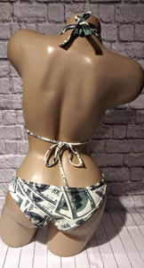 Money print Hallter short set