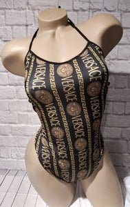 Black and gold Ver Bodysuit