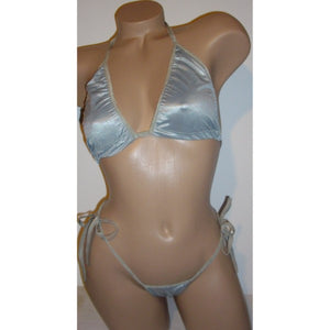 2 piece set tie side bikini Set